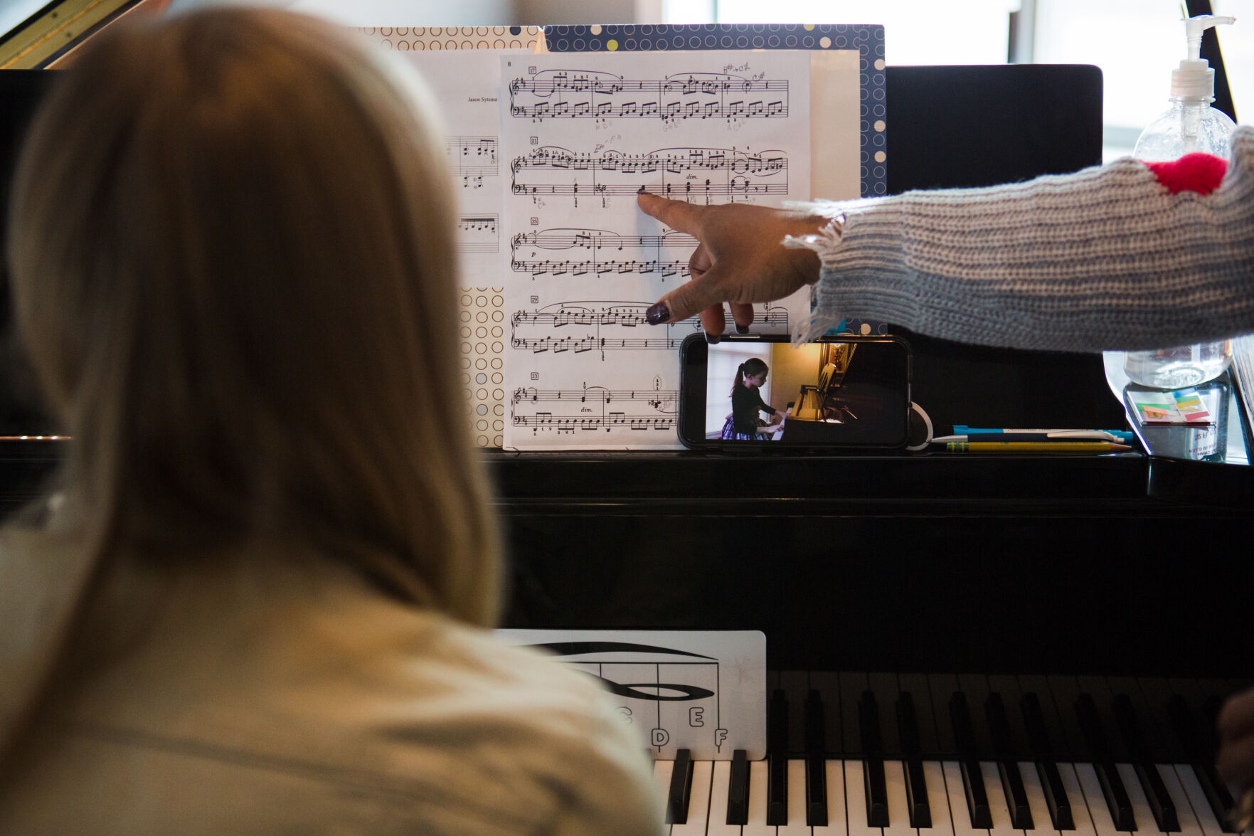 Local piano teacher shares music passion with youth